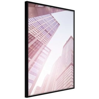 Poster - Steel and Glass (Pink)