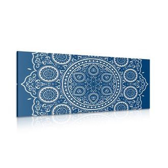 OBRAZ JEMNÁ ETNICKÁ MANDALA - OBRAZY FENG SHUI - OBRAZY