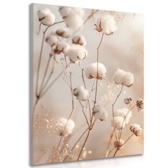 TABLEAU SUR TOILE – COTON DUVETEUX - TABLEAUX D'HERBE - TABLEAUX