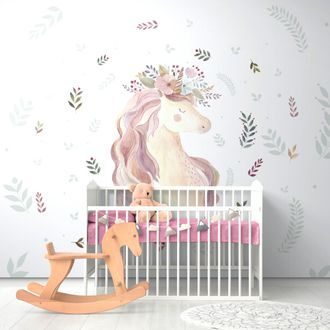 WALLPAPER MAGICAL UNICORN - CHILDRENS WALLPAPERS - WALLPAPERS