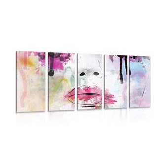 5-DIELNY OBRAZ MÓDNA ŽENA (2) - PICTURES - 🔥 TOTAL SALE 🔥