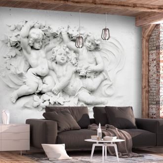 Self adhesive wallpaper three angels