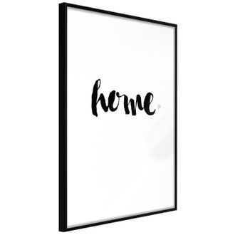 Plakát s nápisem Home - Your Own Place
