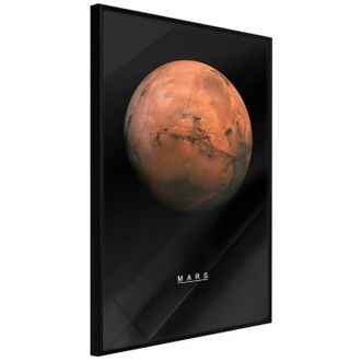 Plakát planeta Mars - The Solar System