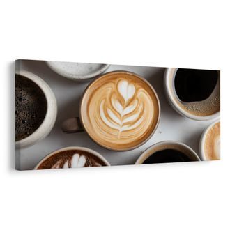 OBRAZ LAHODNÉ CAPPUCCINO S PĚNOU - OBRAZY JÍDLA A NÁPOJE - OBRAZY