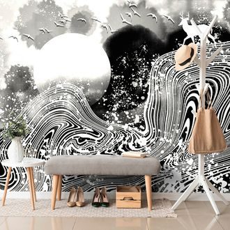 WALLPAPER WONDERLAND IN BLACK AND WHITE - BLACK AND WHITE WALLPAPERS - WALLPAPERS