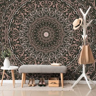 TAPETE MANDALA IM VINTAGE-STIL - TAPETEN MIT FENG SHUI-MOTIVEN - TAPETEN