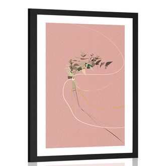 AFFICHE AVEC MONTURE BEAUTÉ DES PLANTES - DE NOTRE ATELIER - AFFICHES