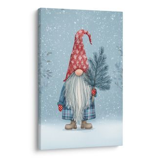 OBRAZ VÁNOČNÍ KOUZLO S TRPASLÍKEM - VÁNOČNÍ A ZIMNÍ OBRAZY - PICTURES