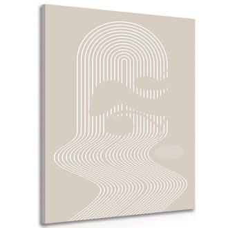 OBRAZ JEDINEČNÝ VZOR DUHY MID-CENTURY - ABSTRAKTNÍ OBRAZY - OBRAZY