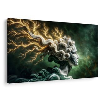 OBRAZ BOHYNĚ BOUŘE S ELEKTRIZUJÍCÍ SILOU - OBRAZY ŽENY - OBRAZY