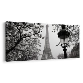 OBRAZ ROMANTICKÁ ZIMNÍ PAŘÍŽ - OBRAZY PAŘÍŽ - OBRAZY