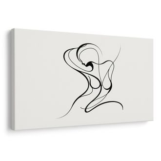 OBRAZ JEMNÁ LINIE ŽENSKÉHO TĚLA - OBRAZY ŽENY - OBRAZY