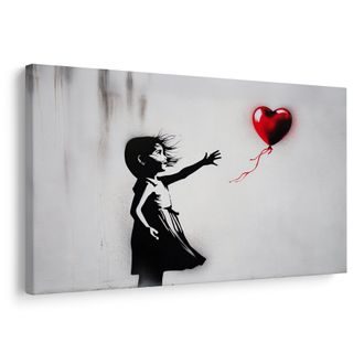 SLIKA DEKLE IN LETEČE SRCE - SLIKE ŽENSKE - SLIKE