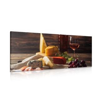 QUADRO DI APERITIVO SU UN PIATTO - QUADRI DI CIBI E BEVANDE - QUADRI