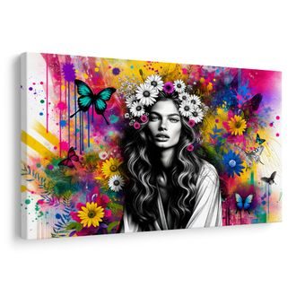 OBRAZ KRÁSA V BARVÁCH PŘÍRODY - OBRAZY ŽENY - OBRAZY