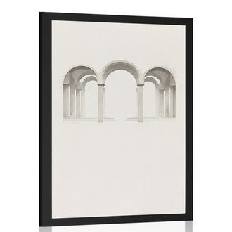 AFFICHE – ARCS RUSTIQUES - VILLES - AFFICHES