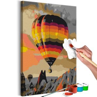 Ζωγραφική με αριθμούς Πολύχρωμο μπαλόνι