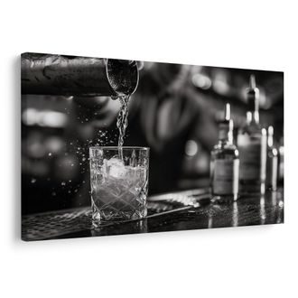 OBRAZ ELEGANCE NOČNÍHO BARU - OBRAZY JÍDLA A NÁPOJE - OBRAZY
