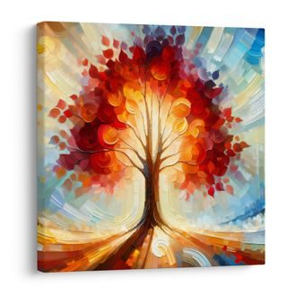 OBRAZ PODZIMNÍ BARVY STROMU ŽIVOTA - OBRAZY STROMY ŽIVOTA - OBRAZY