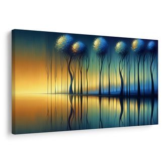 OBRAZ MAGICKÝ STROM ŽIVOTA V LESE - OBRAZY STROMY ŽIVOTA - OBRAZY