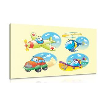 OBRAZ VÝLET ZA SLUNÍČKEM - DĚTSKÉ OBRAZY - OBRAZY