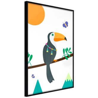 Plagát rozprávkový tukan - Fairy-Tale Toucan