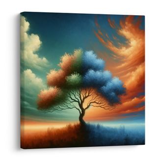 OBRAZ STROM ŽIVOTA MEZI ŽIVLY - OBRAZY STROMY ŽIVOTA - OBRAZY