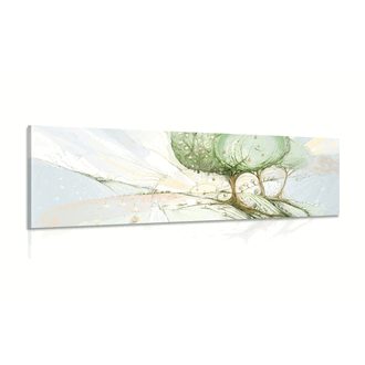 OBRAZ POHÁDKOVÉ PASTELOVÉ STROMY - OBRAZY STROMY ŽIVOTA - OBRAZY