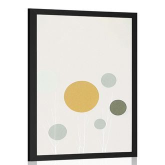 POSTER COPACI MINIMALIȘTI CU CERCURI - BOTANICE - POSTERE