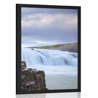 AFFICHE – CASCADES ISLANDAISES - NATURE - AFFICHES