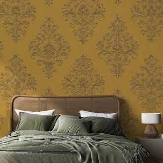 TAPÉTA ARANY BAROKK ORNAMENTIKA - MINTÁS TAPÉTÁK - TAPÉTÁK