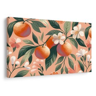 OBRAZ ZAHRADA POMERANČOVNÍKŮ - OBRAZY STROMY A LISTY - OBRAZY