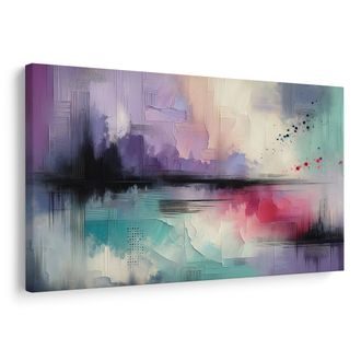 OBRAZ ABSTRAKTNÍ HARMONICKÁ PALETA BAREV - ABSTRAKTNÍ OBRAZY - OBRAZY