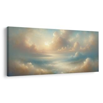 OBRAZ NEBESKÉ SVĚTLO - OBRAZY VÝCHOD A ZÁPAD SLUNCE - OBRAZY
