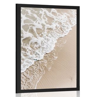 PLAKÁT BÉŽOVÁ PLÁŽ - MORE - PLAKÁTY