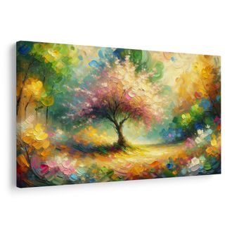 OBRAZ STROM ŽIVOTA V ROZKVĚTU - OBRAZY STROMY ŽIVOTA - OBRAZY