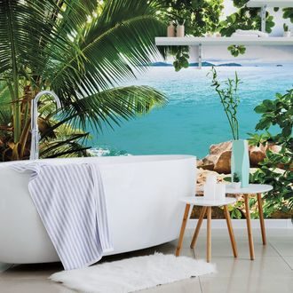 FOTOTAPETA NÁDHERNÝ POHLED NA MOŘE - TAPETY - TOTÁLNÍ VÝPRODEJ 🔥