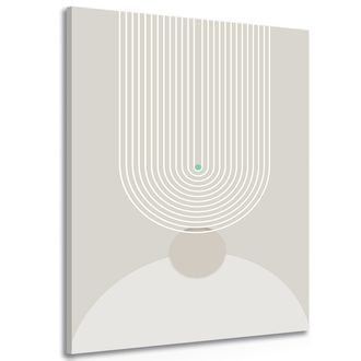 OBRAZ MODERNÍ VZORY MID-CENTURY - ABSTRAKTNÍ OBRAZY - OBRAZY