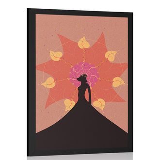 Poster Königin der Blumen