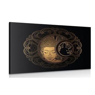 WANDBILD HARMONISCHE KRAFT DES BUDDHA - BILDER MIT FENG SHUI-MOTIVEN - BILDER