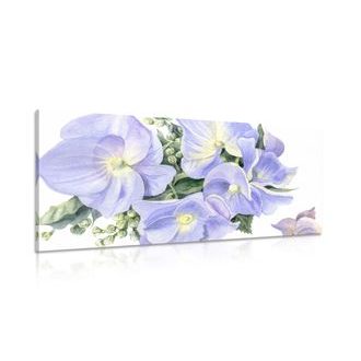 OBRAZ JEMNÁ KOMPOZICE KVĚTIN - OBRAZY KVĚTŮ - OBRAZY