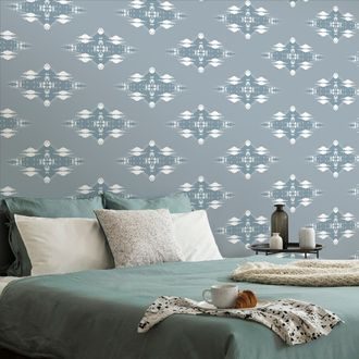 WALLPAPER WITH AN ORIGINAL PATTERN - PATTERNED WALLPAPERS - WALLPAPERS