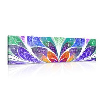 OBRAZ ABSTRAKCE BAREVNÉHO SKLA - ABSTRAKTNÍ OBRAZY - OBRAZY