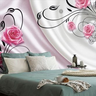 TAPETA ABSTRAKTNÍ VLNA RADOSTI - TAPETY - TOTÁLNÍ VÝPRODEJ 🔥