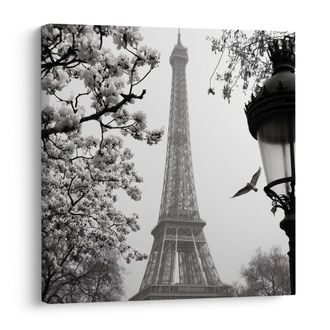 OBRAZ EIFFELOVA VĚŽ V ZIMĚ - OBRAZY PAŘÍŽ - OBRAZY