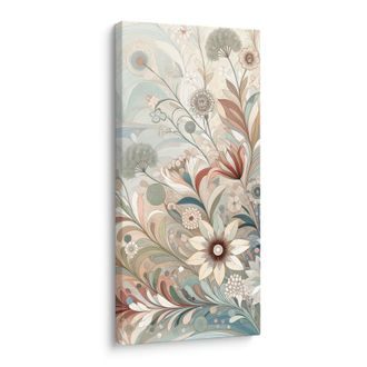 OBRAZ JEMNÉ KVĚTINY V PASTELOVÝCH ODSTÍNECH - OBRAZY KVĚTŮ - OBRAZY