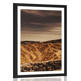 POSTER WITH MOUNT DEATH VALLEY NATIONAL PARK IN AMERICA - NATURE - POSTERS