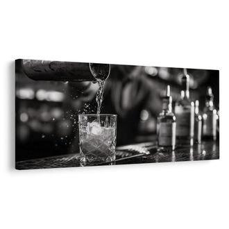 OBRAZ LEDOVÉ OSVĚŽENÍ S KOKTEJLEM - OBRAZY JÍDLA A NÁPOJE - OBRAZY