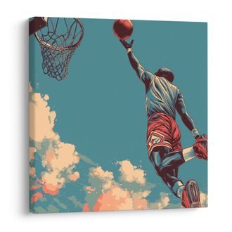 SLIKA DINAMIČAN TRENUTAK NA TERENU - POP ART SLIKE - SLIKE